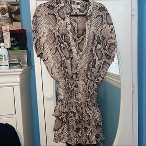 Snakeskin Dress